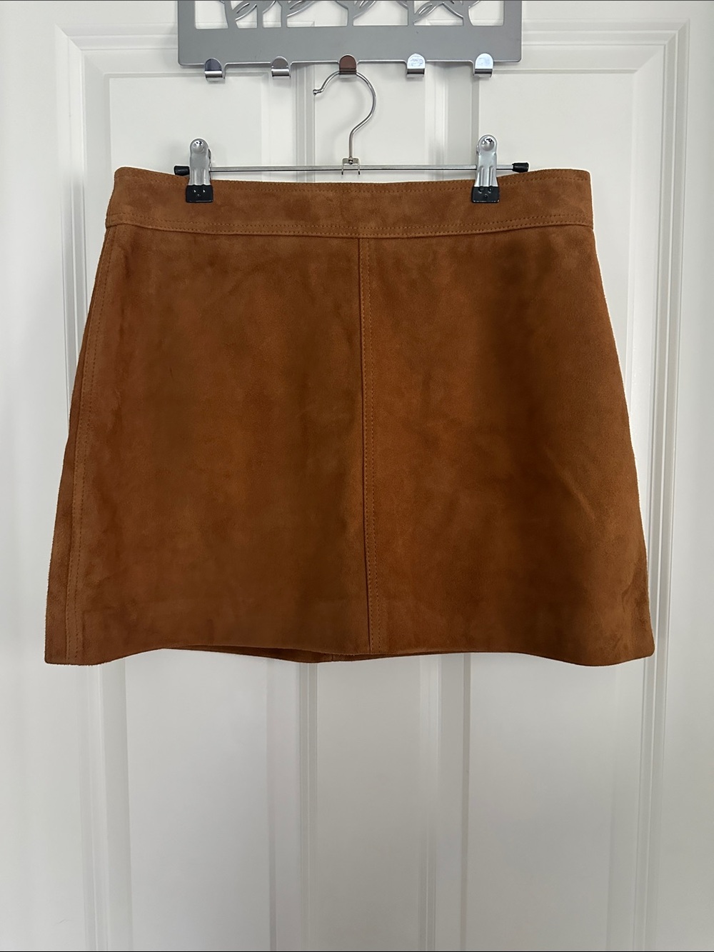 Zara Genuine Suede Mini Skirt-size L